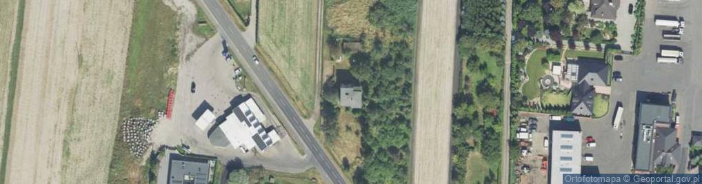 Zdjęcie satelitarne Pawłówek ul.