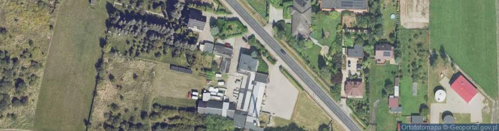 Zdjęcie satelitarne Pawłówek ul.