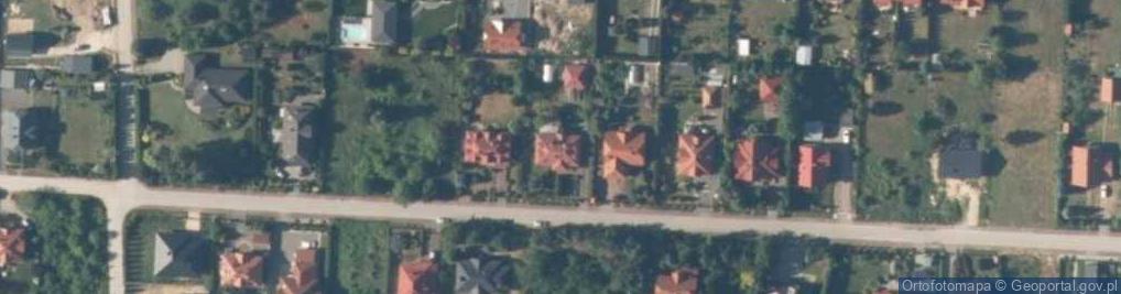 Zdjęcie satelitarne Pawia ul.