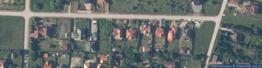 Zdjęcie satelitarne Pawia ul.