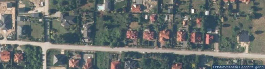 Zdjęcie satelitarne Pawia ul.