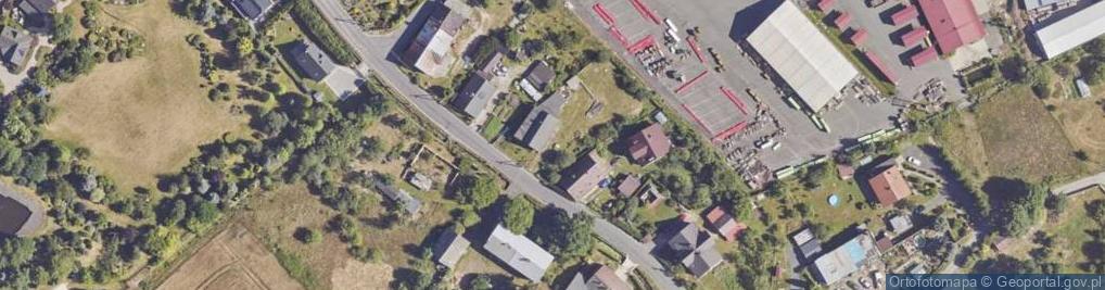Zdjęcie satelitarne Pakoszowska ul.