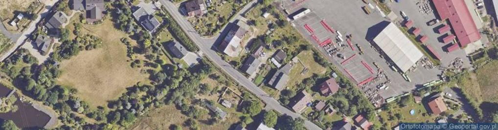 Zdjęcie satelitarne Pakoszowska ul.