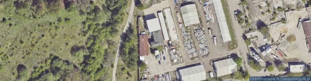 Zdjęcie satelitarne Parkowa ul.