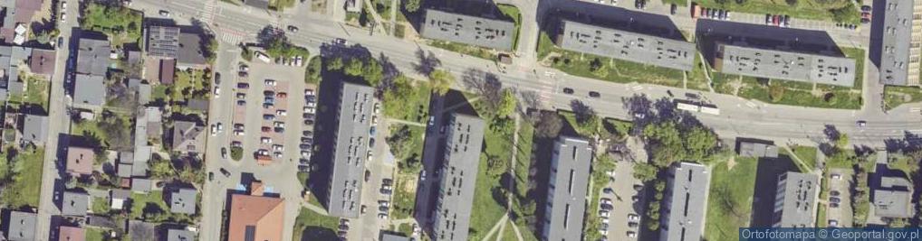 Zdjęcie satelitarne Papieża Jana Pawła II ul.