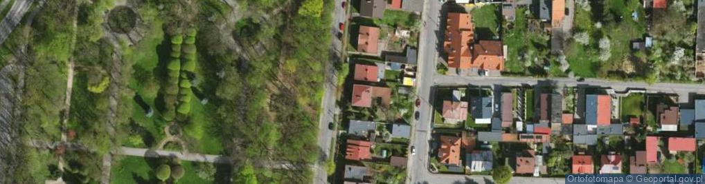 Zdjęcie satelitarne Parkowa ul.