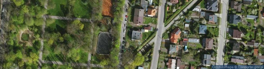 Zdjęcie satelitarne Parkowa ul.