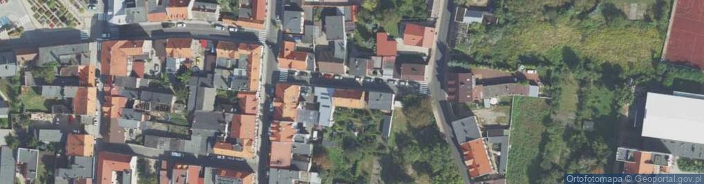 Zdjęcie satelitarne Panieńska ul.