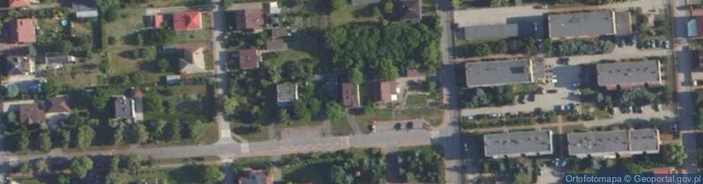 Zdjęcie satelitarne Parkowa ul.