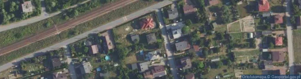 Zdjęcie satelitarne Partyzantów ul.