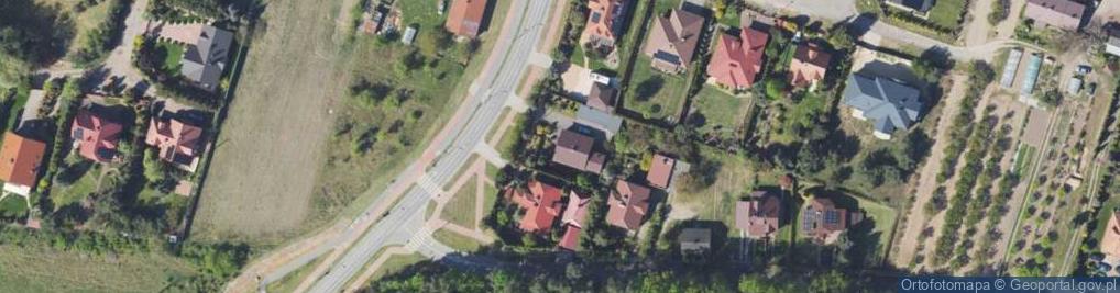 Zdjęcie satelitarne Parcele ul.