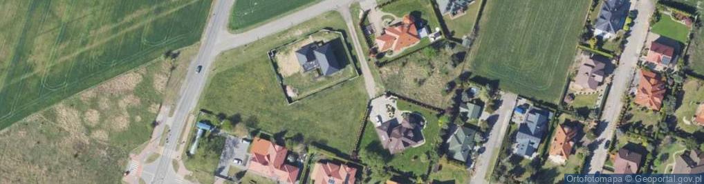Zdjęcie satelitarne Parcele ul.