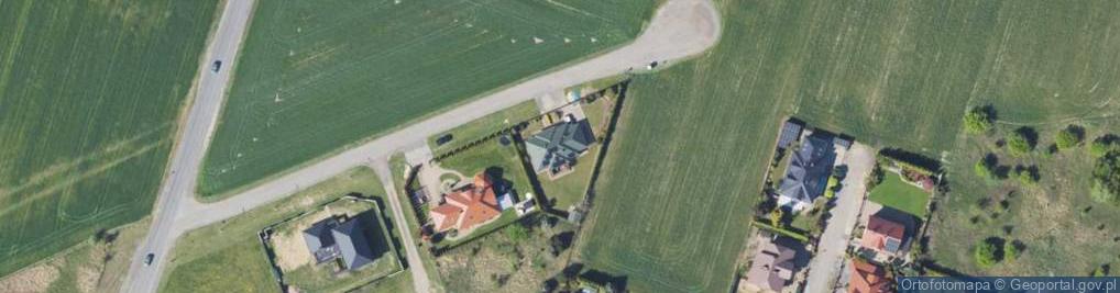 Zdjęcie satelitarne Parcele ul.