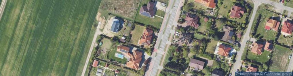 Zdjęcie satelitarne Parcele ul.