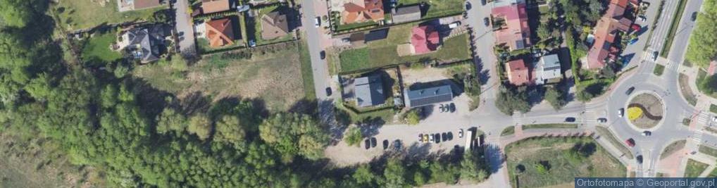 Zdjęcie satelitarne Pałacowa ul.