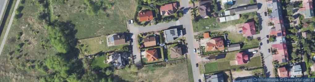 Zdjęcie satelitarne Pałacowa ul.