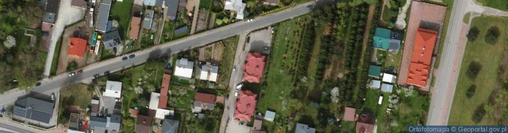 Zdjęcie satelitarne Parzęczewska ul.