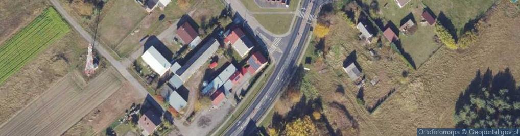 Zdjęcie satelitarne Pamięci Narodowej ul.