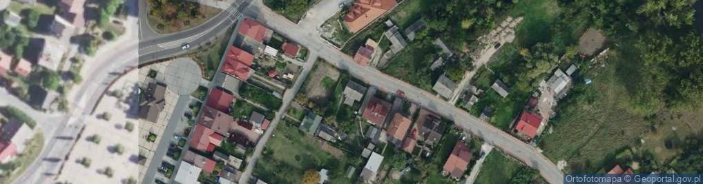 Zdjęcie satelitarne Partyzantów ul.