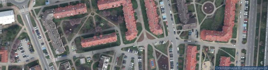 Zdjęcie satelitarne Paderewskiego Ignacego Jana ul.