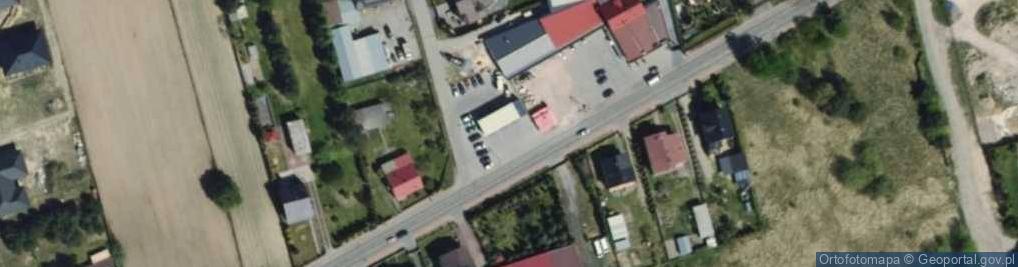 Zdjęcie satelitarne Pajęczańska ul.