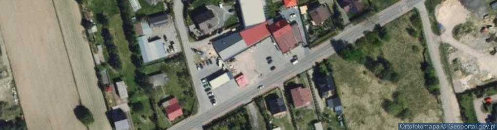Zdjęcie satelitarne Pajęczańska ul.