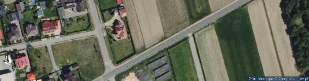 Zdjęcie satelitarne Pajęczańska ul.