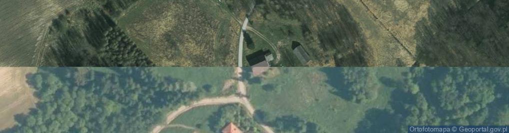 Zdjęcie satelitarne Papieska ul.