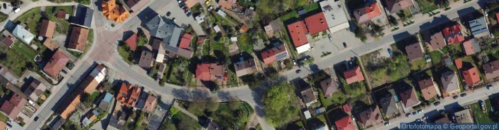 Zdjęcie satelitarne Partyzantów ul.