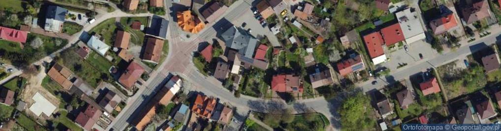 Zdjęcie satelitarne Partyzantów ul.