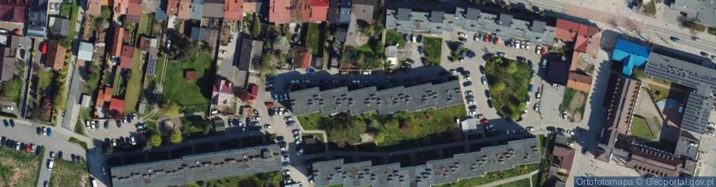 Zdjęcie satelitarne Partyzantów ul.
