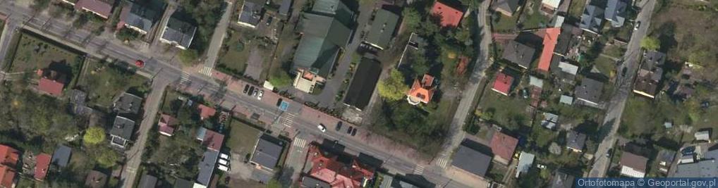 Zdjęcie satelitarne Partyzantów ul.