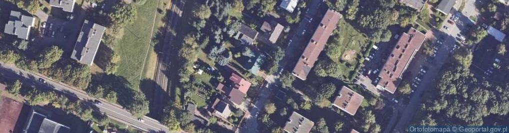Zdjęcie satelitarne Pasażerska ul.