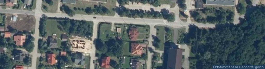 Zdjęcie satelitarne Pajka, ks. ul.