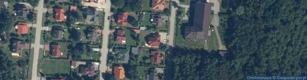 Zdjęcie satelitarne Pajka, ks. ul.