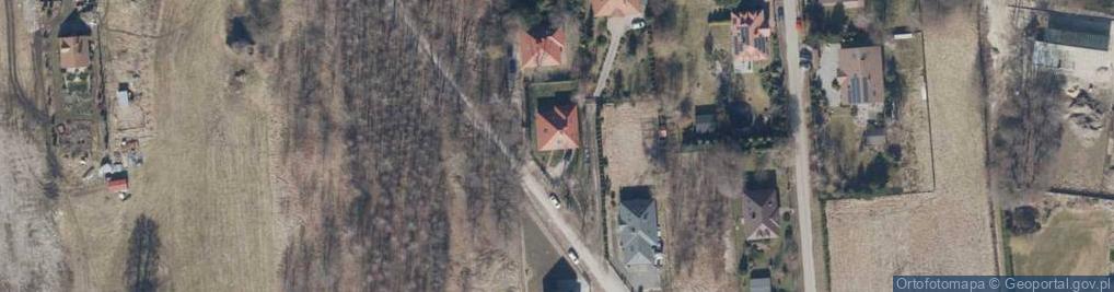Zdjęcie satelitarne Pawia ul.