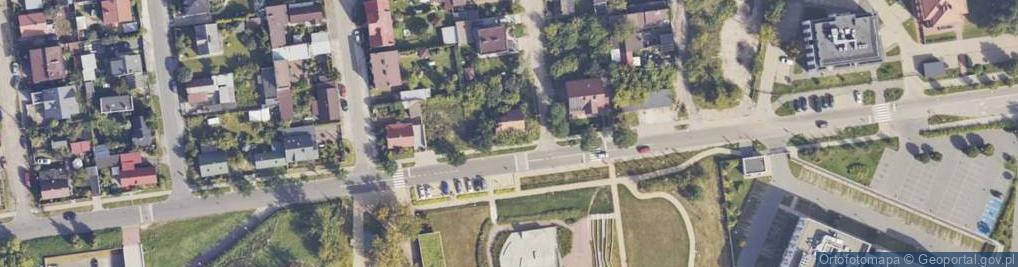 Zdjęcie satelitarne Parkowa ul.