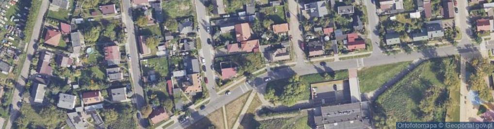 Zdjęcie satelitarne Parkowa ul.