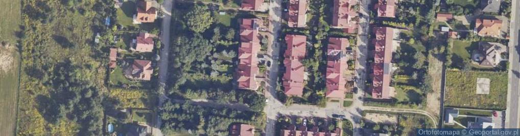 Zdjęcie satelitarne Paryska ul.