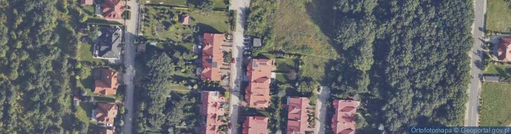 Zdjęcie satelitarne Paryska ul.