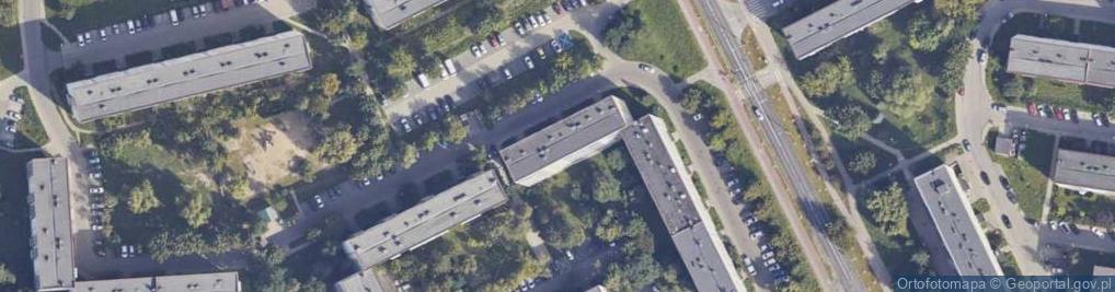 Zdjęcie satelitarne Padewska ul.