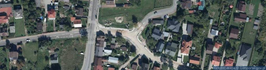 Zdjęcie satelitarne Partyzantów ul.