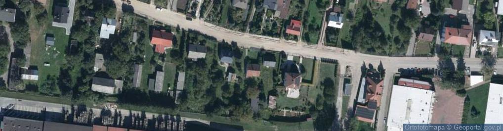 Zdjęcie satelitarne Partyzantów ul.