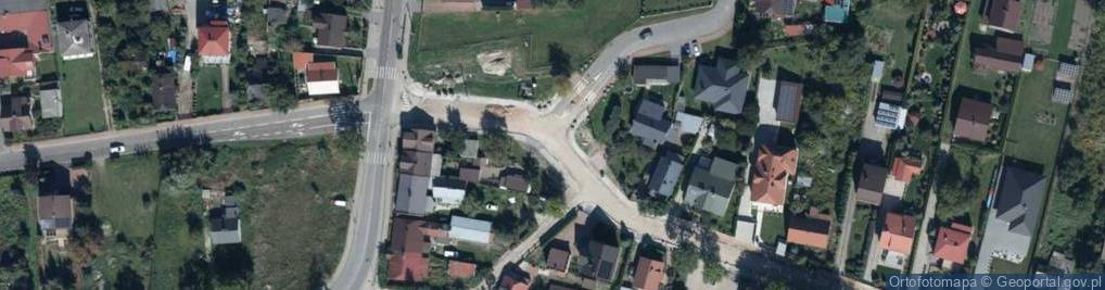 Zdjęcie satelitarne Partyzantów ul.