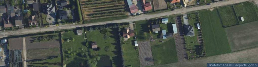 Zdjęcie satelitarne Paska ul.