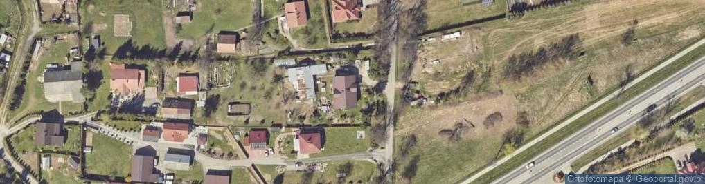 Zdjęcie satelitarne Pałacowa ul.