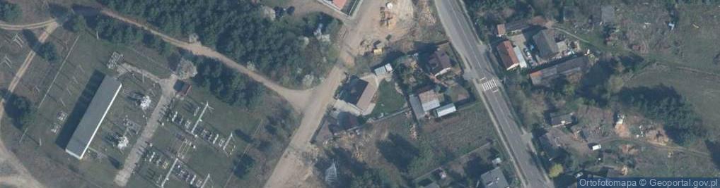 Zdjęcie satelitarne Partyzancka ul.