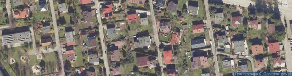 Zdjęcie satelitarne Pawia ul.