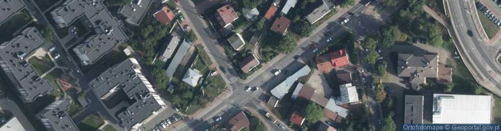Zdjęcie satelitarne Partyzantów ul.