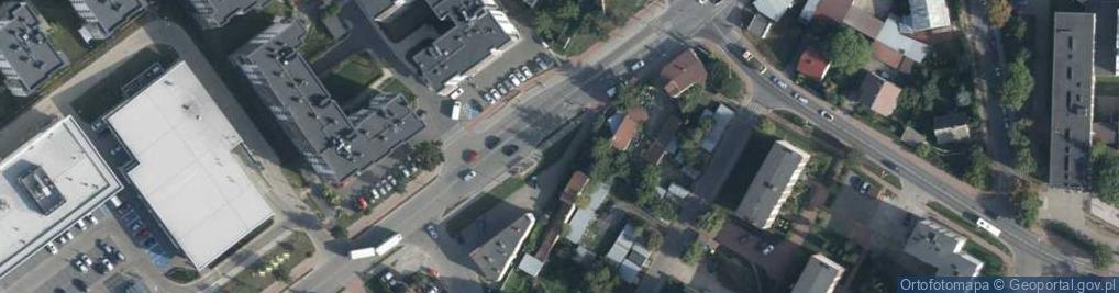 Zdjęcie satelitarne Partyzantów ul.